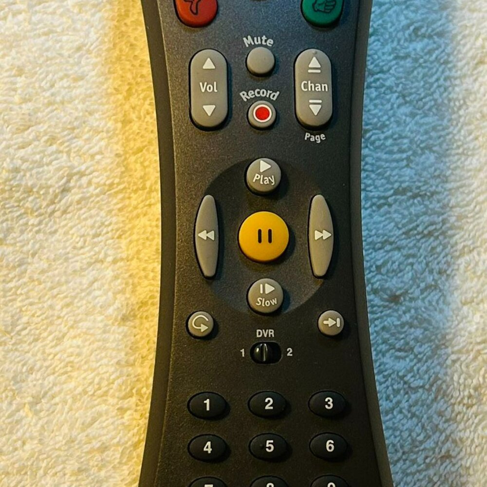 Original TiVo Black Remote Control OEM
